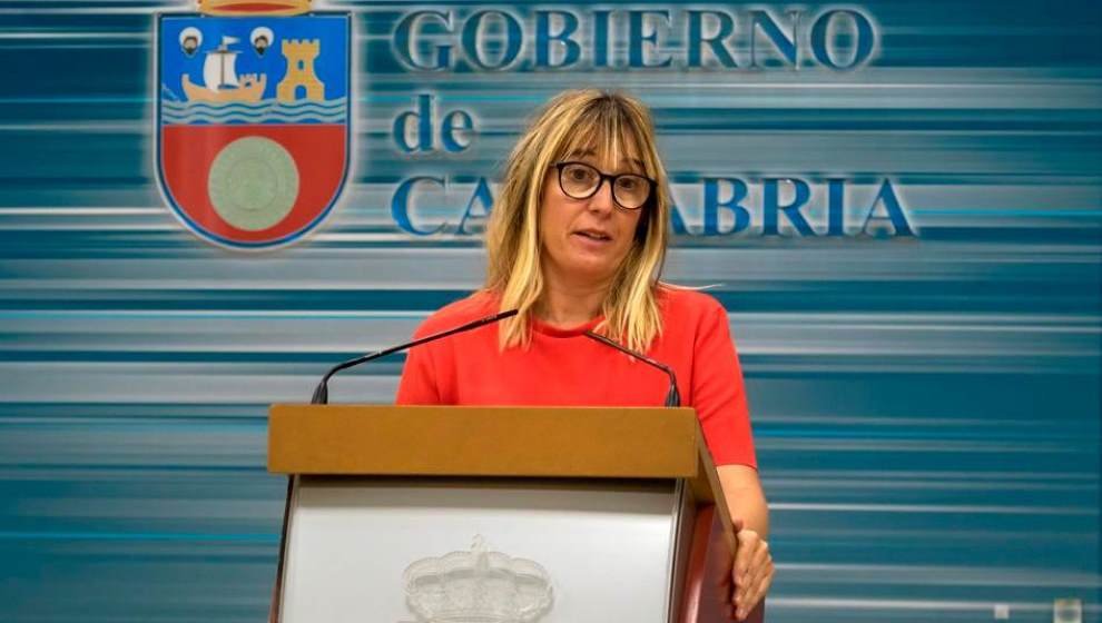 La consejera de Empleo, María Eugenia Gómez.