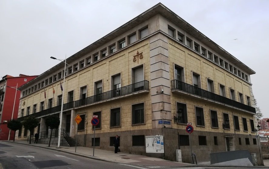 Juzgados de la calle Alta, en Santander. R.A