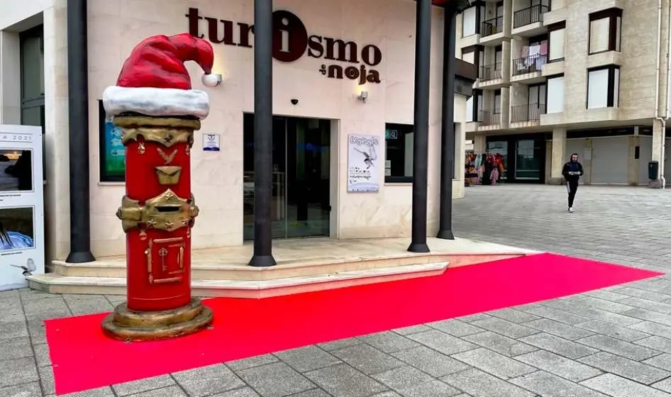 Buzón de Papá Noel en Noja.