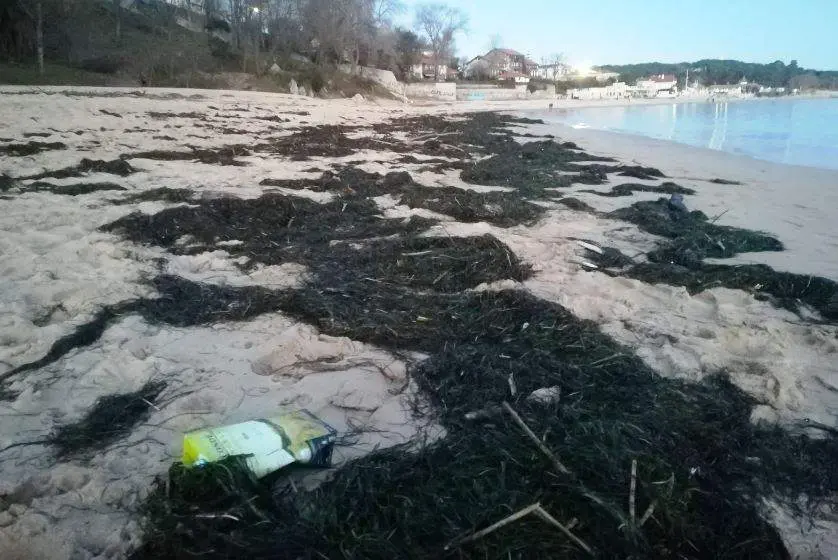 Playa de Los Peligros, en Santander.