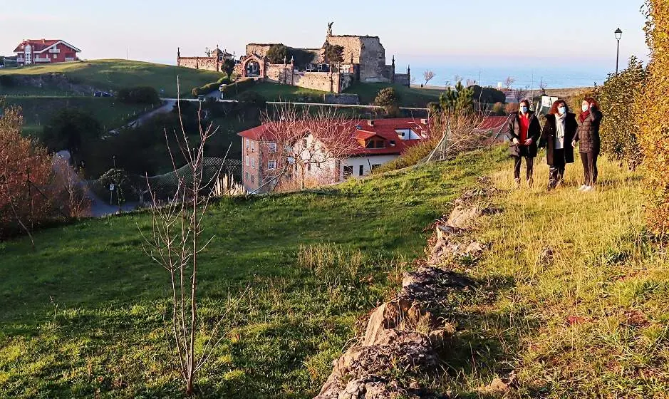 Zona donde se ubicará el parque en Comillas