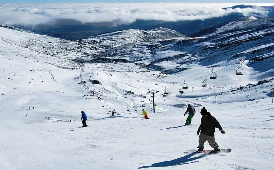 Estación de Esquí de Brañavieja, en Alto Campoo.