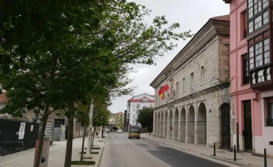 Parlamento de Cantabria, en Santander.