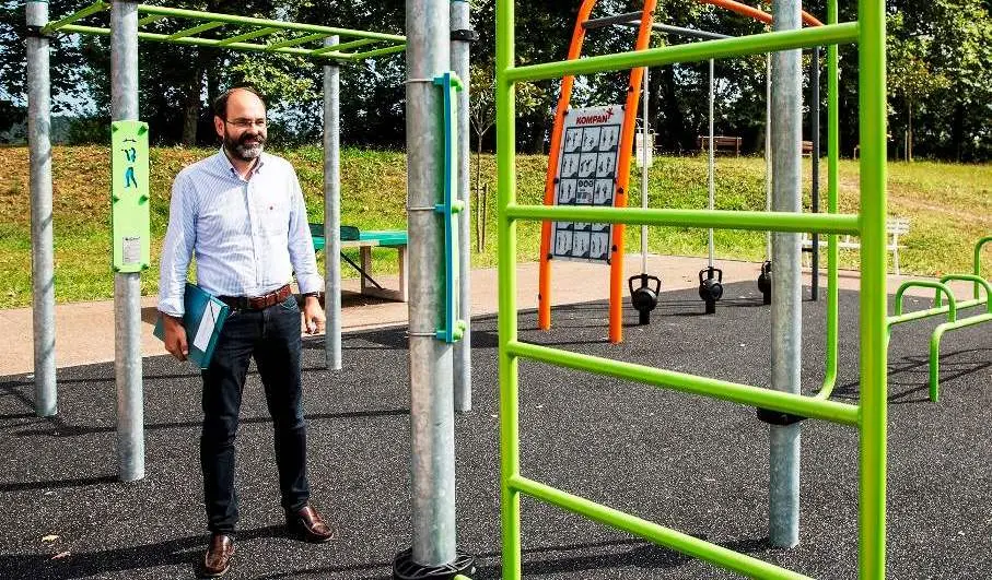 Gimnasios al aire libre en Torrelavega.