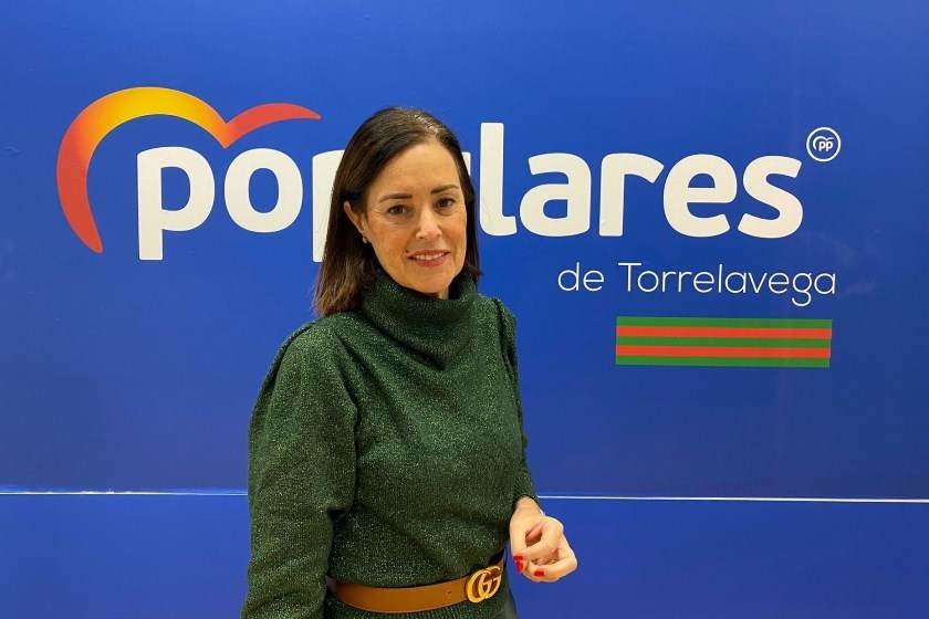 La portavoz del PP en Torrelavega, Marta Tejeirio.