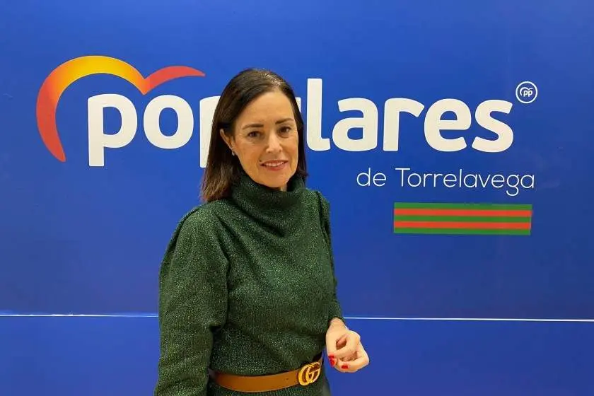 La portavoz del PP en Torrelavega, Marta Tejeirio.