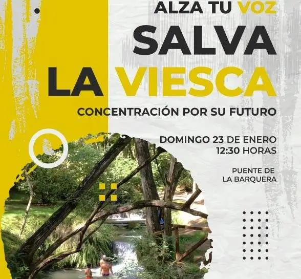 Concentración en La Viesca el domingo, día 23 de enero.