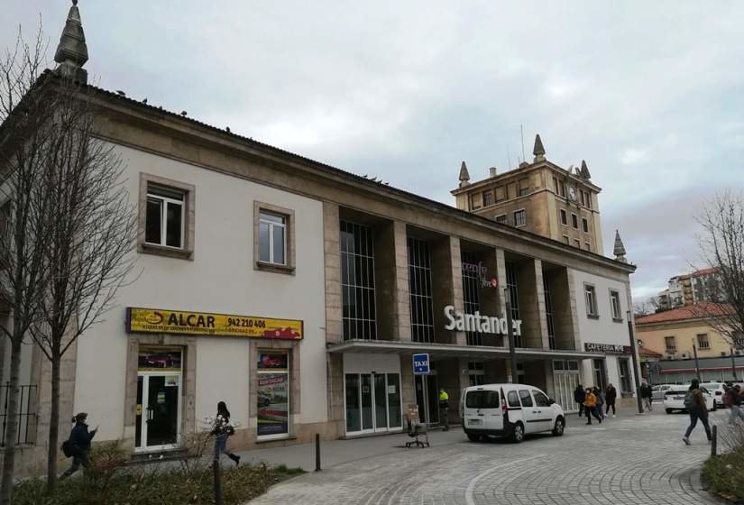 Estación de tren en Santander. R.A.