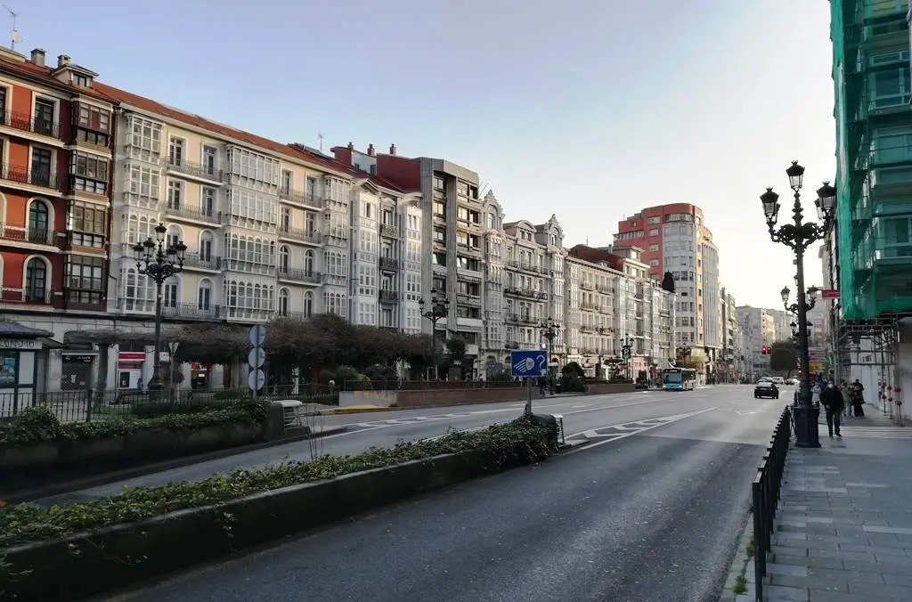 Viviendas en la ciudad de Santander. R.A.