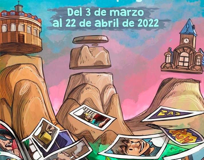 Cartel del Concurso de Cómic Torrelavega 2022.