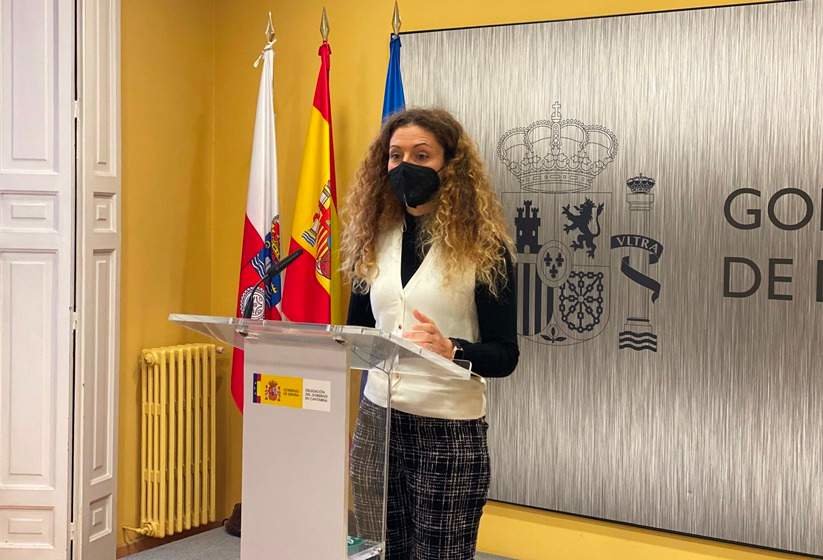 La delegada del Gobierno en Cantabria, Ainoa Quiñones, hace balance del año 2021.