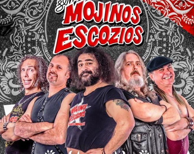 Cartel del grupo Los Mojinos Escozíos.