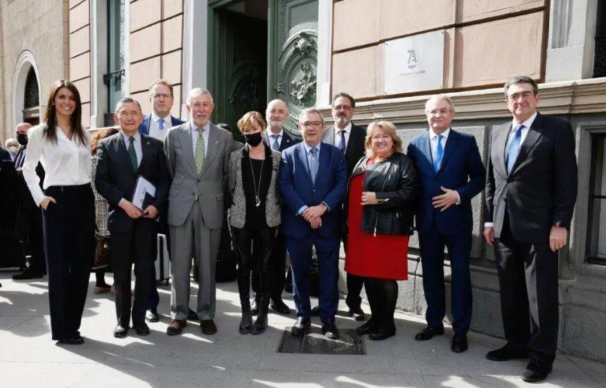 Grupo de nuevos consejeros electivos de la Abogacía Española.