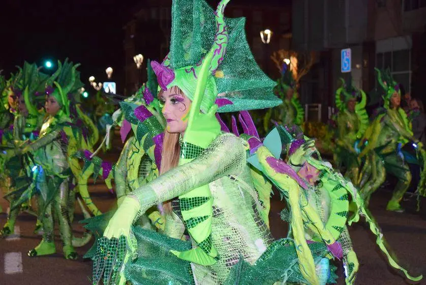 Concurso de disfraces en el Carnaval de Piélagos.