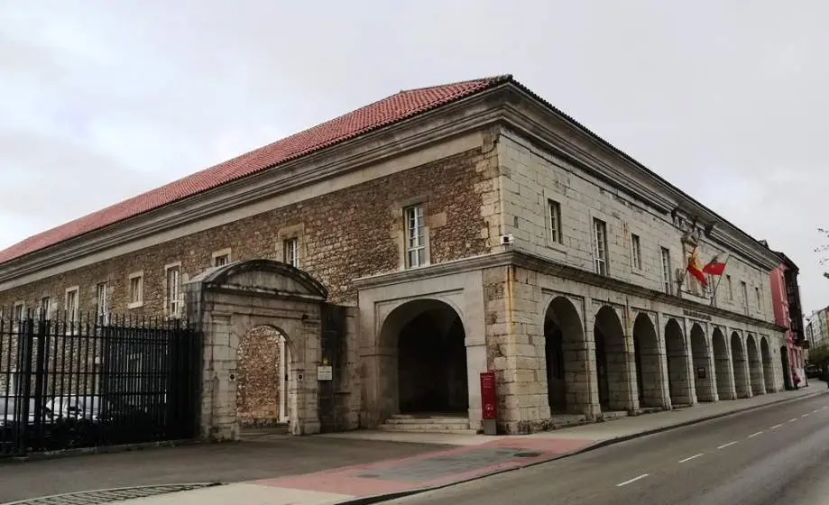 El Parlamento de Cantabria, en Santander. R.A.