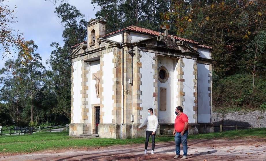 Hazas de Cesto concluye la reparación de la ermita Jesús del Monte tras los actos vandálicos.