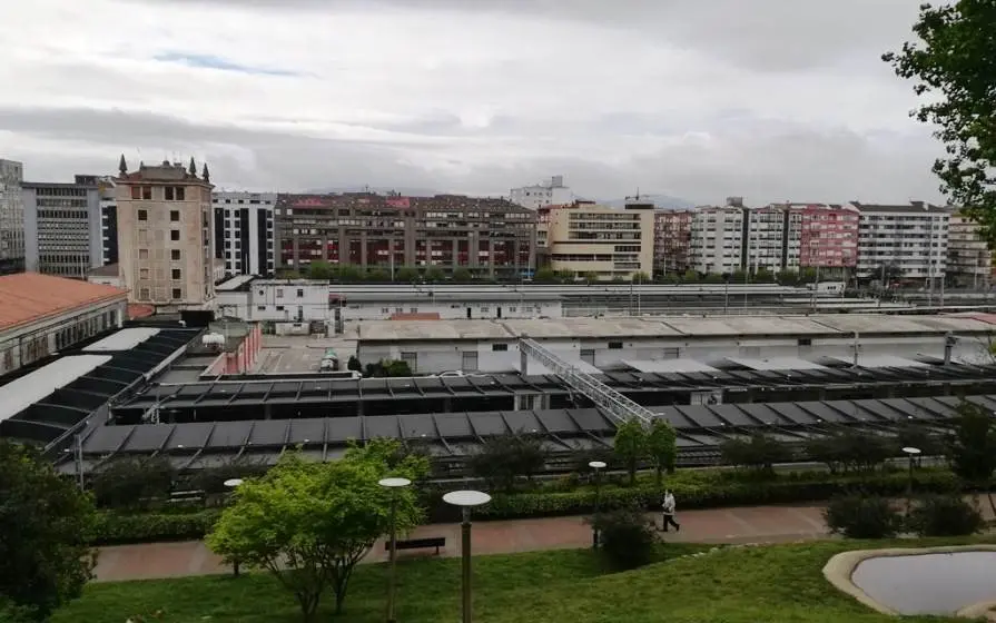 Estación de tren de Santander. R.A.