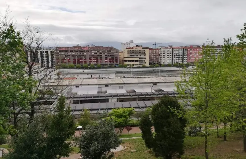 Estación de tren de Santander. R.A.