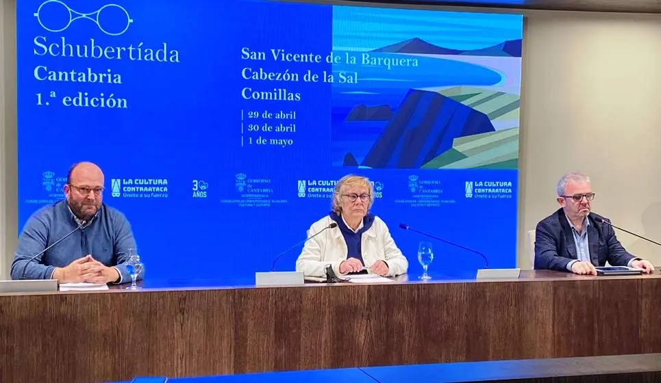 Presentación de la primera Schubertíada en Cantabria.