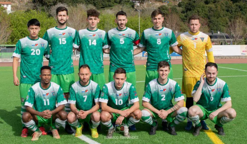 Equipo del Los Ríos B temporada 2021-2022. Eduardo Fernández Quintana