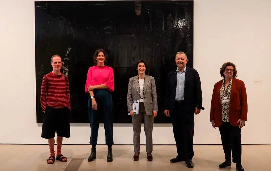 Botín Philip Hoare, Barbara Rodriguez Muñoz, Fátima Sanchez, Vicente Todolí y Begoña Guerrica Echevarria