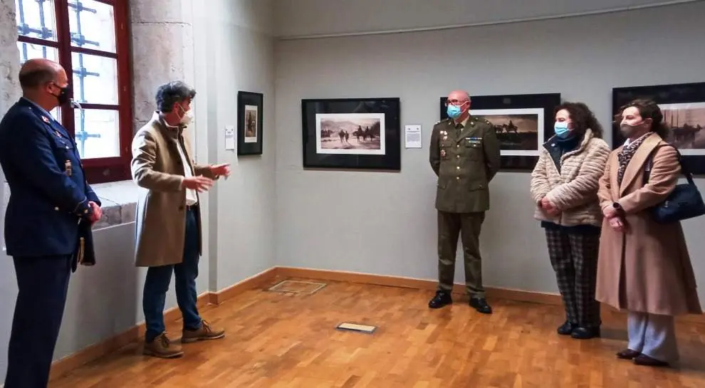 Comillas acoge las batallas de Augusto Ferrer Dalmau.