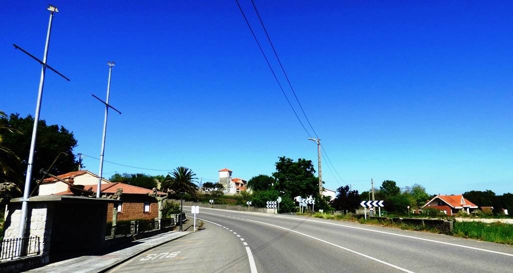 Carretera del municipio de Marina Cudeyo. R.A.