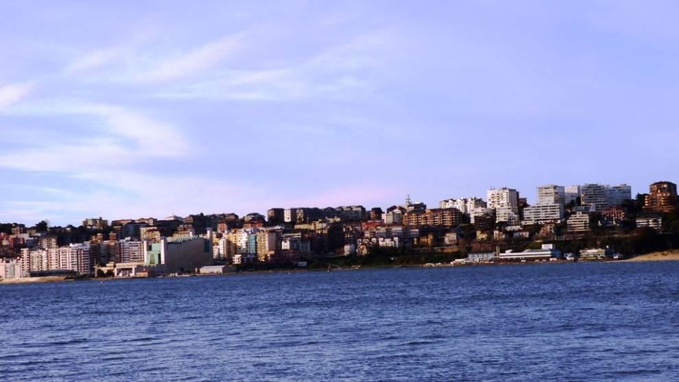 Vista de la ciudad de Santander. R.A.