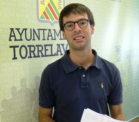 El concejal del Ayuntamiento de Torrelavega, Borja Sainz.