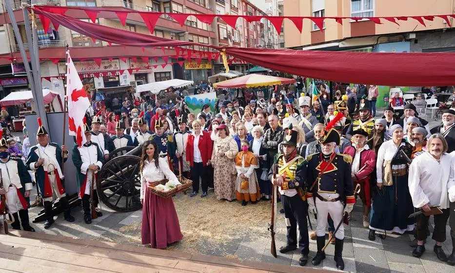 Camargo vive estos días la fiesta homenaje al militar Pedro Velarde.