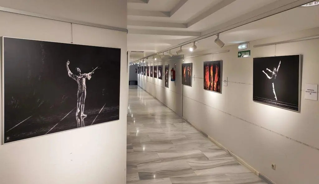 Muestra fotográfica sobre la danza en el Palacio de Festivales.