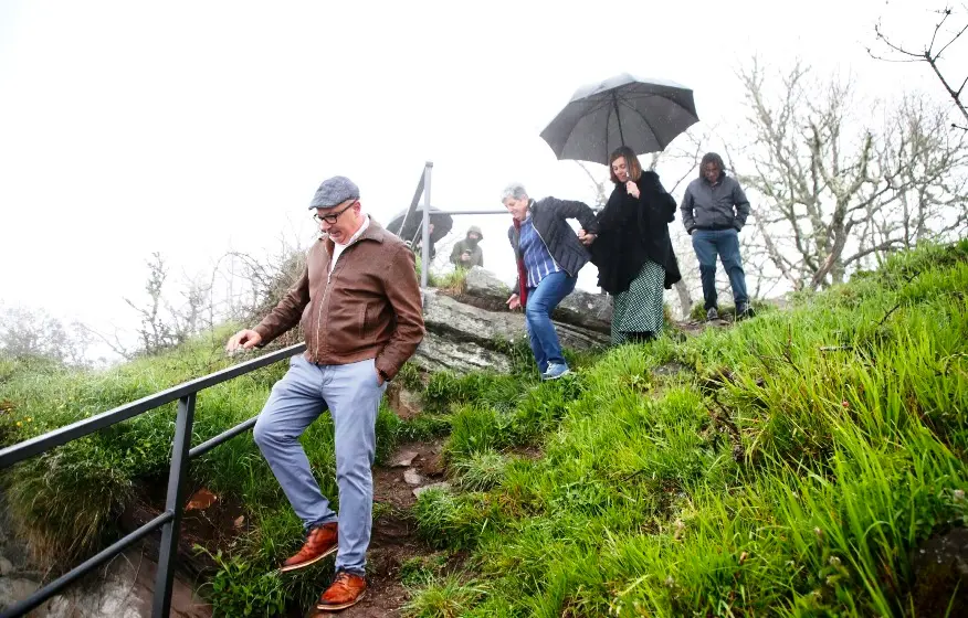 Visita al mirador de Peñarrubia.