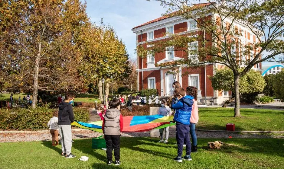 Los niños disfrutan de actividades en Polanco