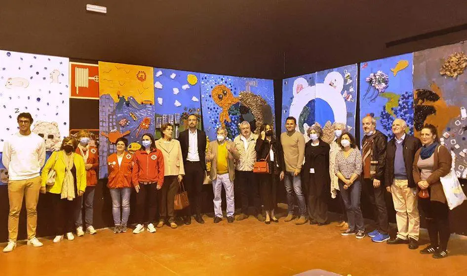 Inauguración de la exposición ODS en Torrelavega.