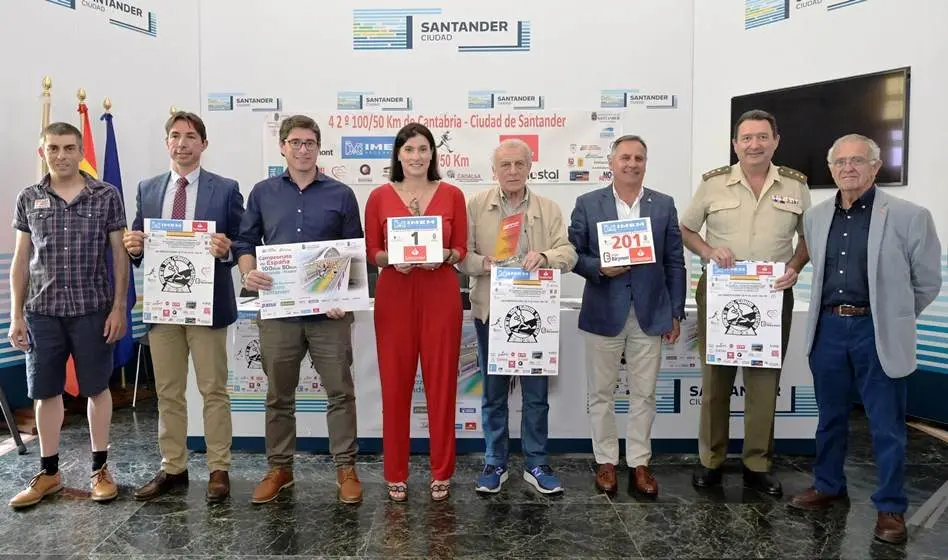 Presentación de los 100 kilómetros Ciudad de Santander.