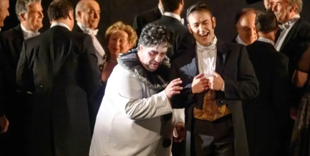 Representación de la ópera 'Rigoletto'.