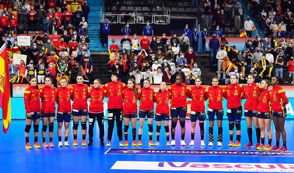 Selección Española de Balonmano femenino.