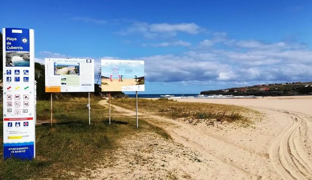 Playa de Cuberris, en Ajo, en Bareyo. R.A