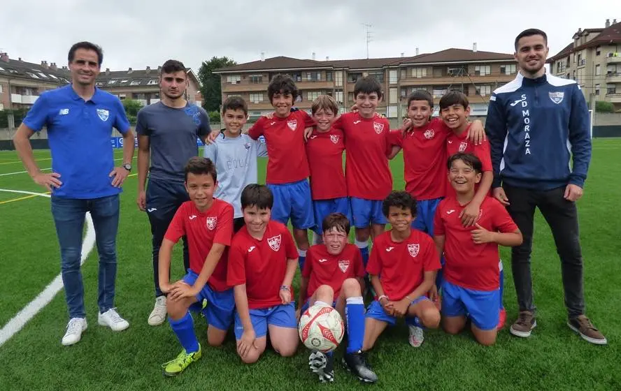 Moraza alevín. R.A.