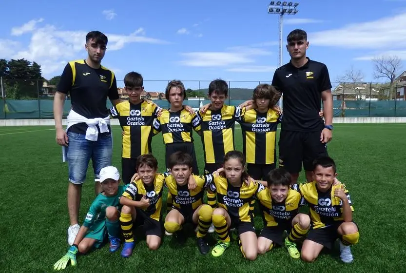 Portugalete benjamín A nacidos 2013. R.A.