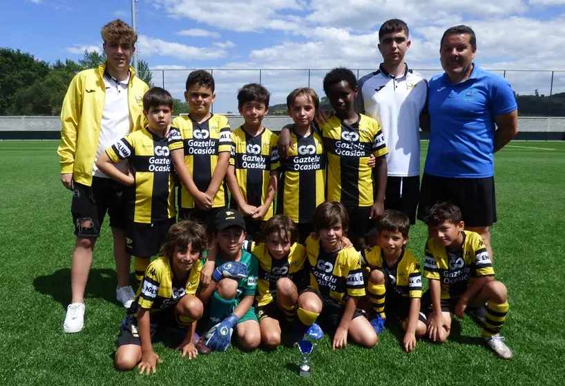 Portugalete B benjamín nacidos 2013. R.A.