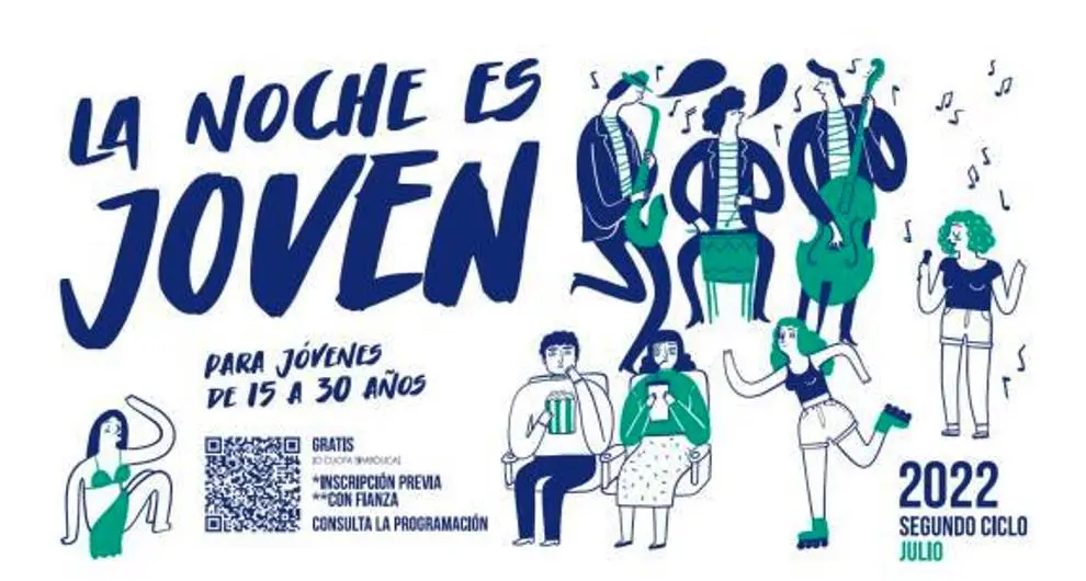 'La Noche es Joven' continuará durante el mes de julio en Santander.