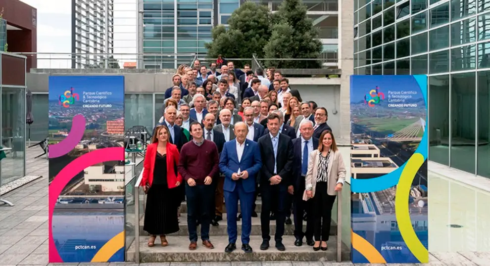 Acto de presentación del Plan Estratégico para el Pctcan, en Santander.