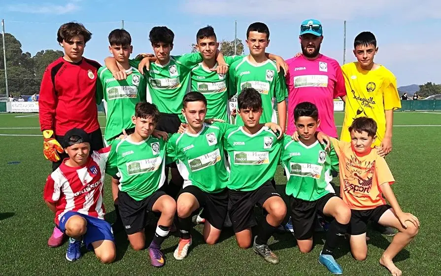 El Samser fue segundo en infantiles. R.A.