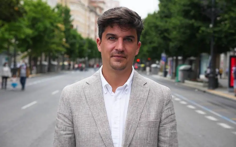 El portavozl socialista de Santander, Daniel Fernández.