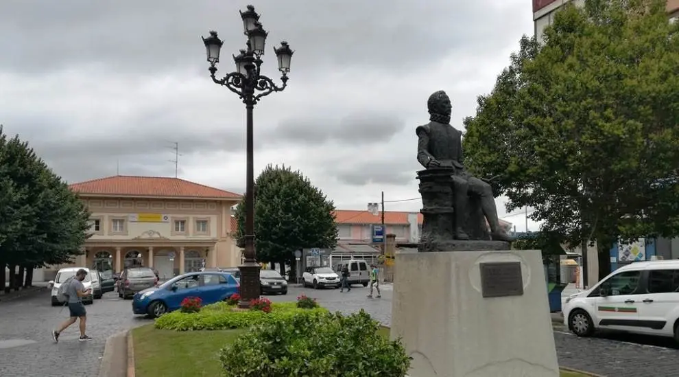 Zona cercana a la estación de tren en Torrelavega. R.A.