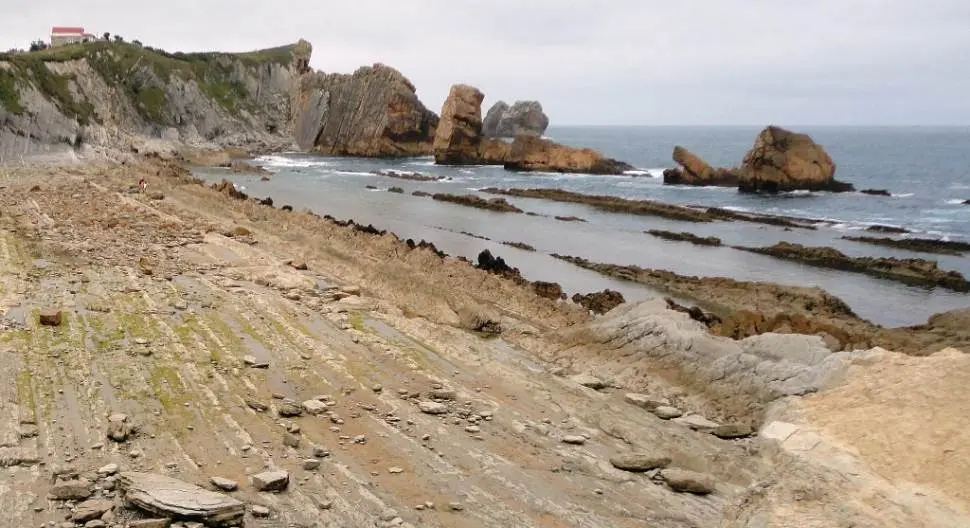 Playa de Arnía, en Costa Quebrada, en Piélagos. R.A.