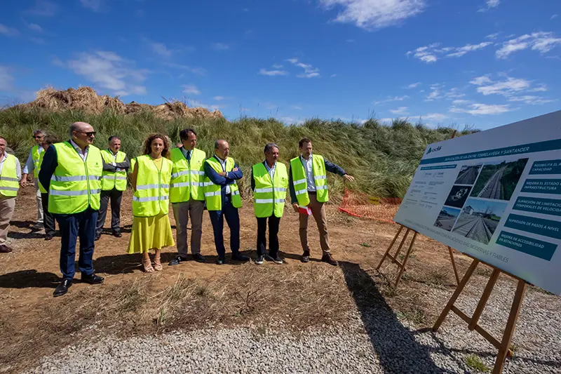 Un momento de la presentación del proyecto del tren de altas prestaciones a Madrid.Tren Madrid