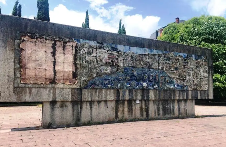 Mural en Laredo.