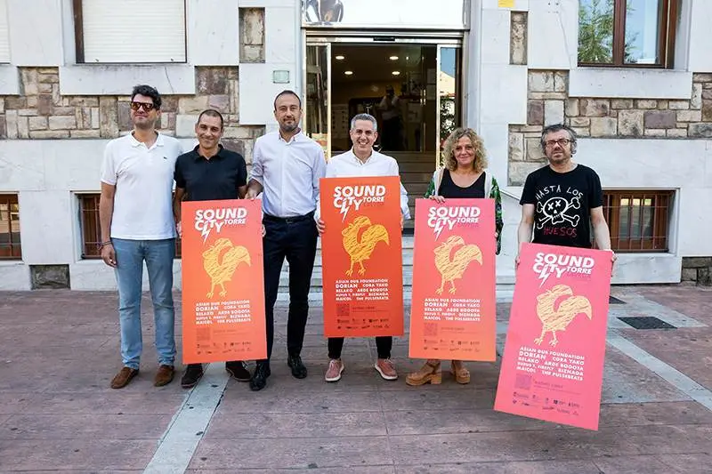 Presentación del cartel del Torrelavega SoundCity